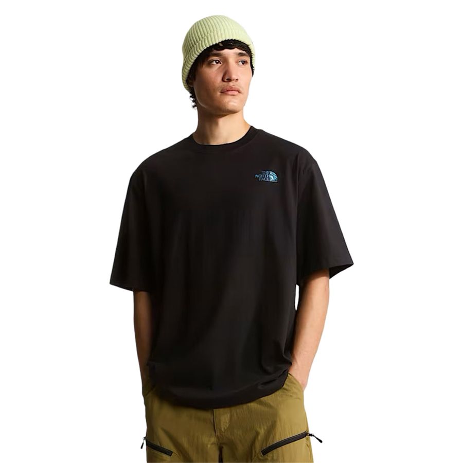 M Liquid NSE Box Oversized Graphic t-shirt a maniche corte da uomo The North Face | NF0A8G9WJK3